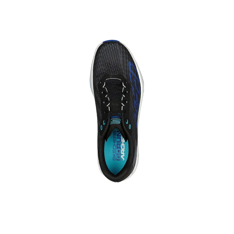 Skechers Go Run Razor 4 Durable Breathable Low-Top Casual Running Shoes Men's Black Blue-3
