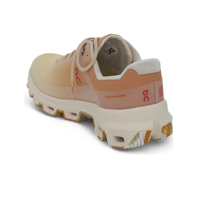 On x LOEWE Cloudventure Wear Resistant Low Top Sports Casual Shoes Men's Gradient Yellow-4