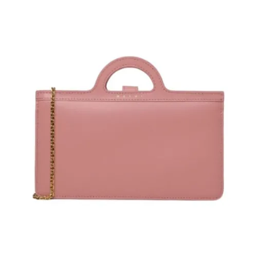 MARNI Logo Printed Chain-Linked Long Wallet