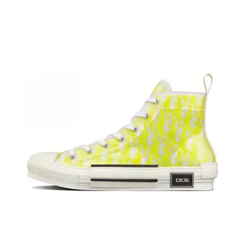 DIOR B23 Stylish Skateboarding Shoes Men's Yellow White
