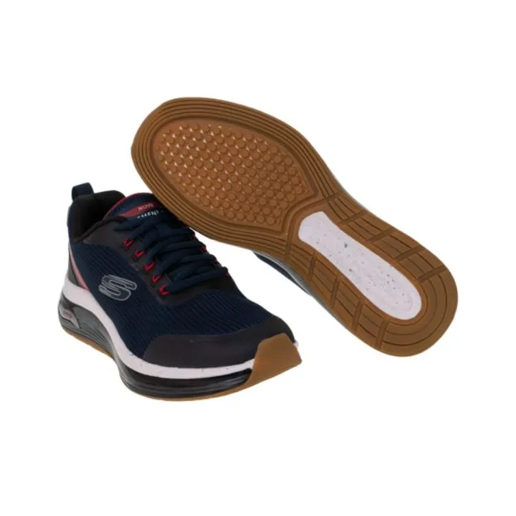 Skechers Arch Fit ELEMENT AIR Durable Breathable Low-Top Running Shoes Men's Blue-5