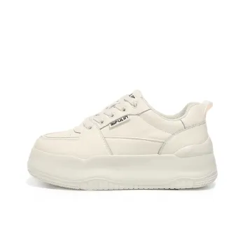 AIFUlIn Evelyn Low-Top Skateboard Shoes Women's Beige