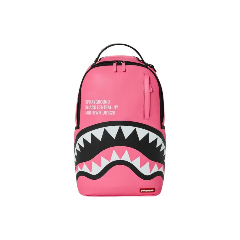 SPRAYGROUND Artificial Leather Backpack Women's Pink-0