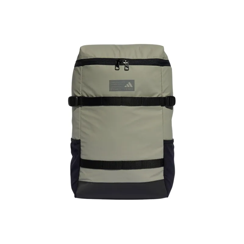 Adidas Polyurethane Backpack Regular Unisex Pebble Silver Gray & Black & Gray-0