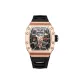 HBR983-Rose Case Black Strap