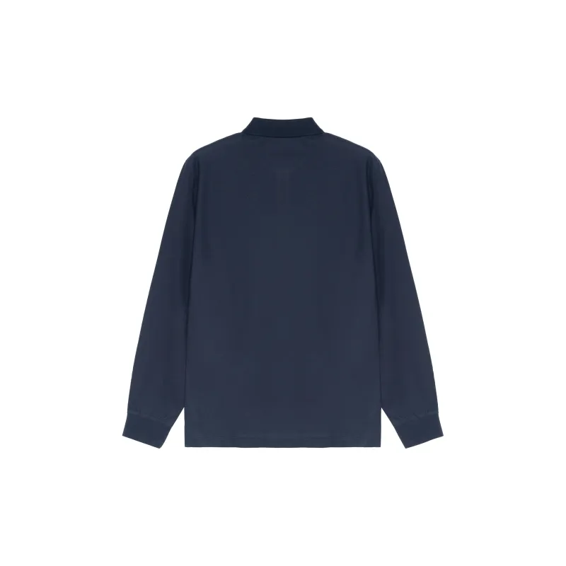 Burberry FW22 Polo Shirt Men's Navy Blue-1