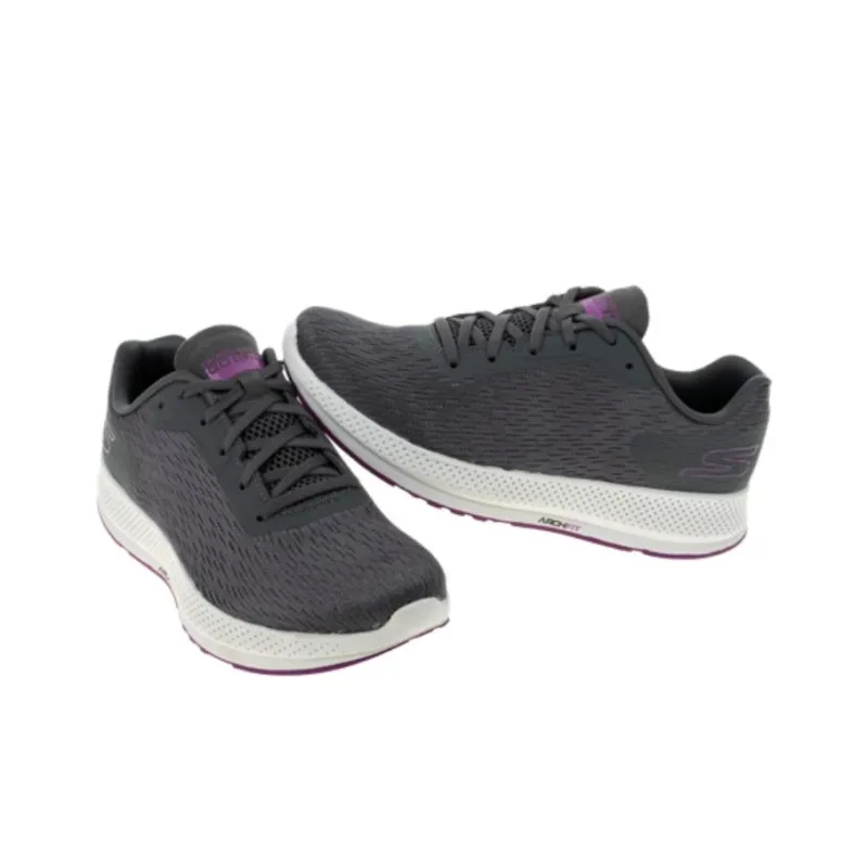 Skechers GO RUN HORIZON 3 Durable Breathable Low-Top Running Shoes Women's Gray Purple-3