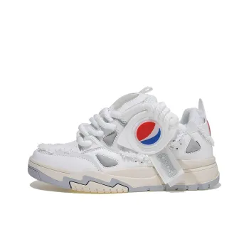 Pepsi Jelly Color Series Skateboard Shoes Unisex Low Top Denim Blue