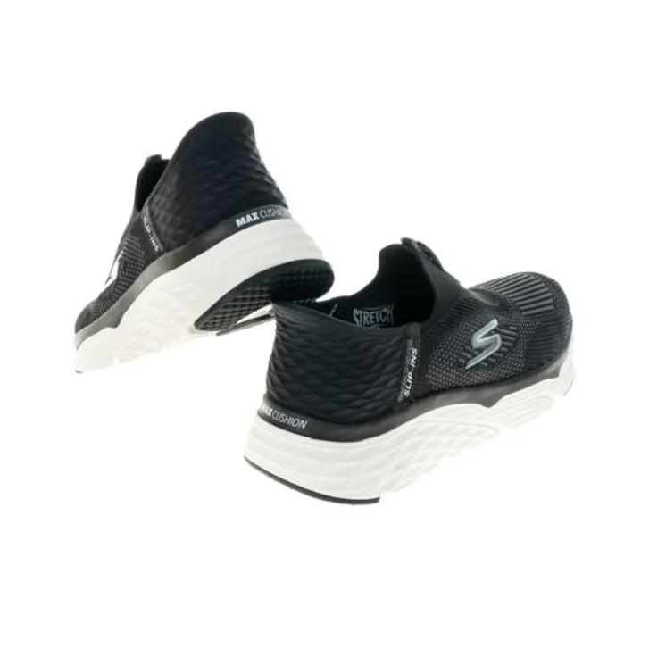 Skechers GO RUN MAX CUSHIONING ELITE Slip-Ins Collection Durable Breathable Low-Top Running Shoes Men's Black-5