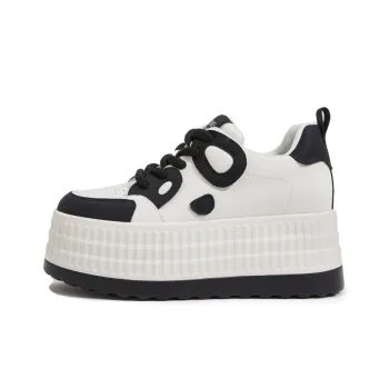 Milan Love Song Height Increasing Low Top Skateboard Shoes 8cm Women's