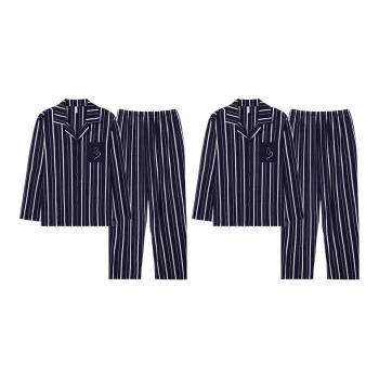 Sha Qian Pajama Set Spring And Fall Season Unisex