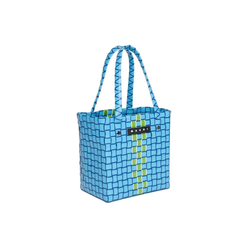 MARNI Box Logo Patch Tote Bag-1