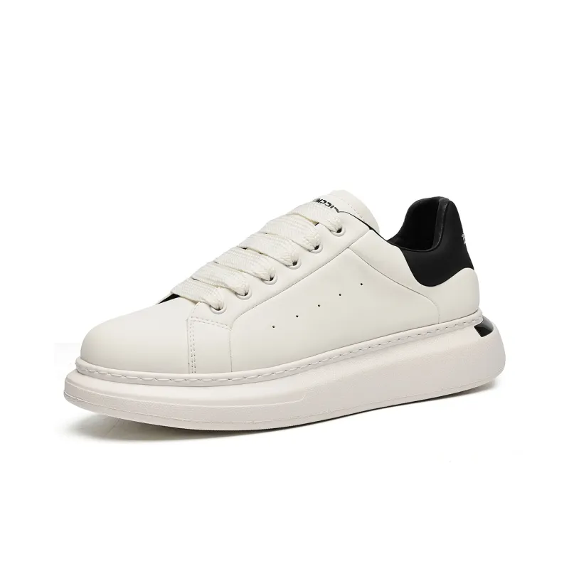 TRUMPPIPE Anti Slip And Wear Resistant Height Increasing Low Top Skateboard Shoes Men's-6