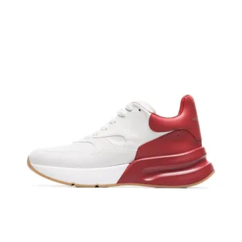 Alexander McQueen Oversized Sneakers 'White Lust Red'