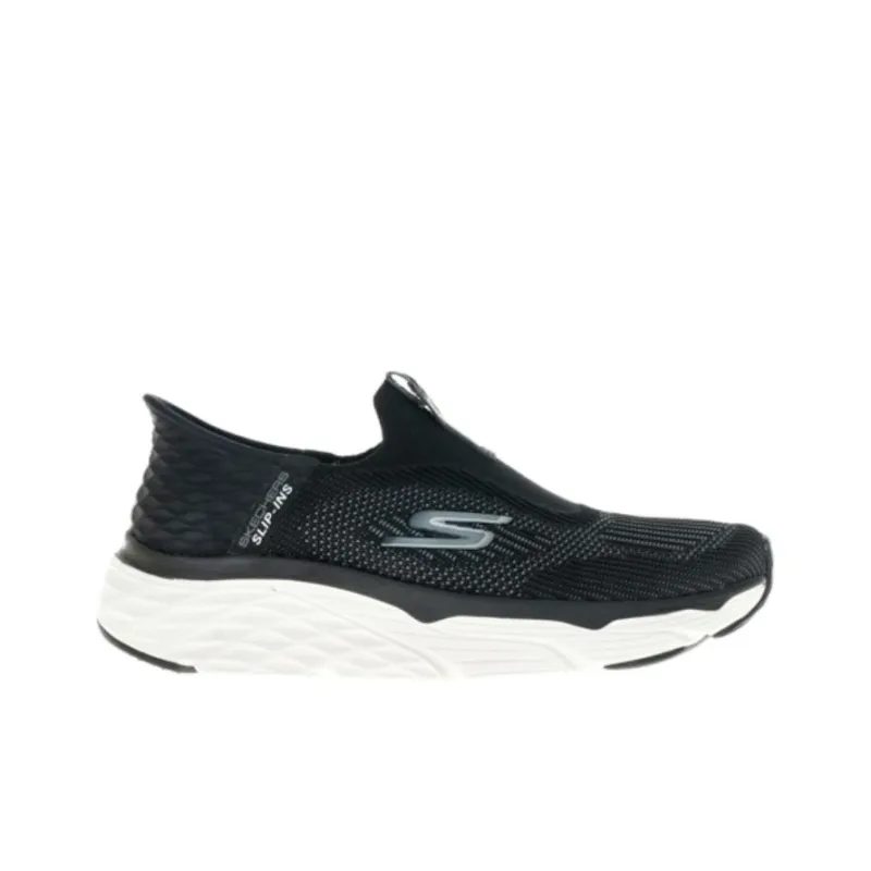 Skechers GO RUN MAX CUSHIONING ELITE Slip-Ins Collection Durable Breathable Low-Top Running Shoes Men's Black-1
