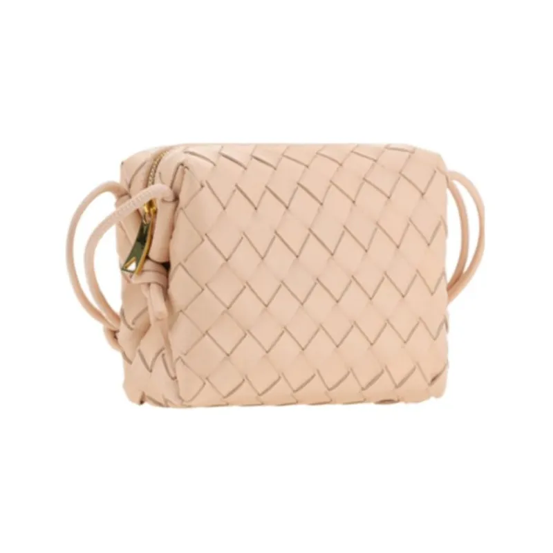 Bottega Veneta LOOP Sheepskin Camera Bag Shoulder Bag Crossbody Bag Mini Women's Skin-1
