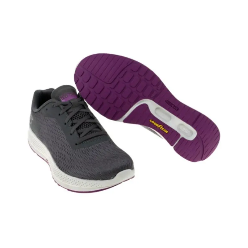 Skechers GO RUN HORIZON 3 Durable Breathable Low-Top Running Shoes Women's Gray Purple-4