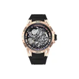 HBR88667-Rose Case Black Strap