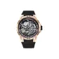 HBR88667-Rose Case Black Strap