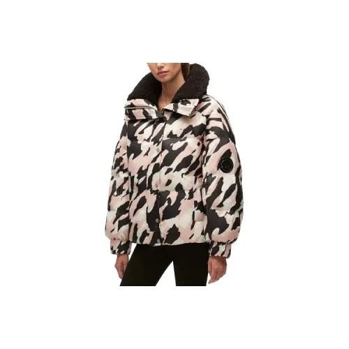 Moose Knuckles Down Jackets Women's Rose Smoke Camouflage