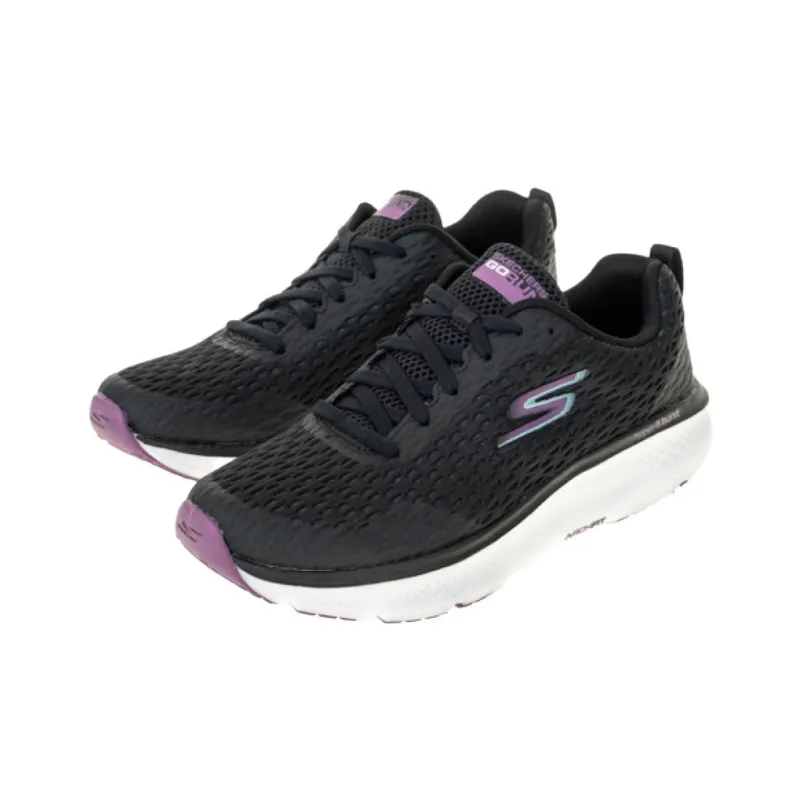 Skechers GO RUN HYPER PILLARS MAX Durable Breathable Low-Top Running Shoes Women's Black Purple-2