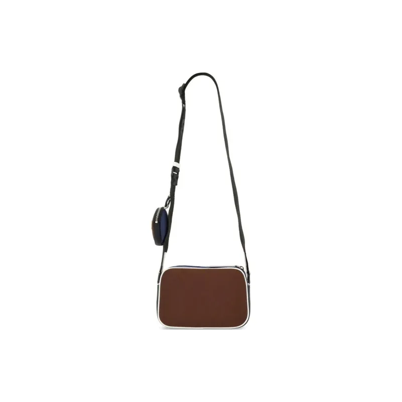 MARNI Polyester Shoulder Bag, Crossbody Bag Women's Brown-3