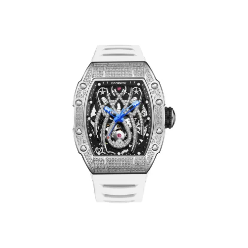 HANBORO Automatic Mechanical Movement Watch Men's Watches Gold Dial HBR922.2