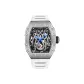 HBR922.2-White Case White Strap