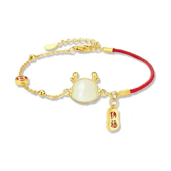 Jingleo Colored Glaze Bracelets Women's