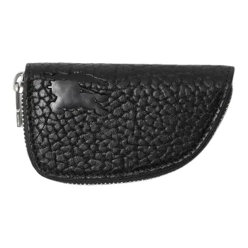 Burberry Leather Coin Storage Bag Coin Purse Men's Black
