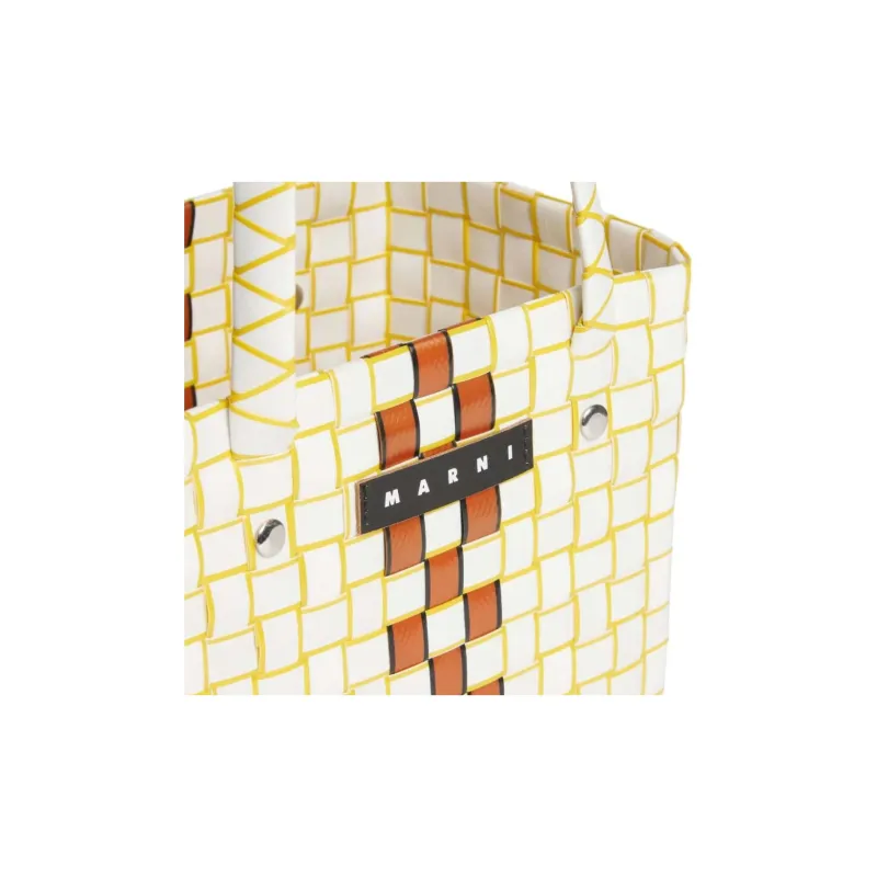 MARNI Box Logo Patch Tote Bag-4
