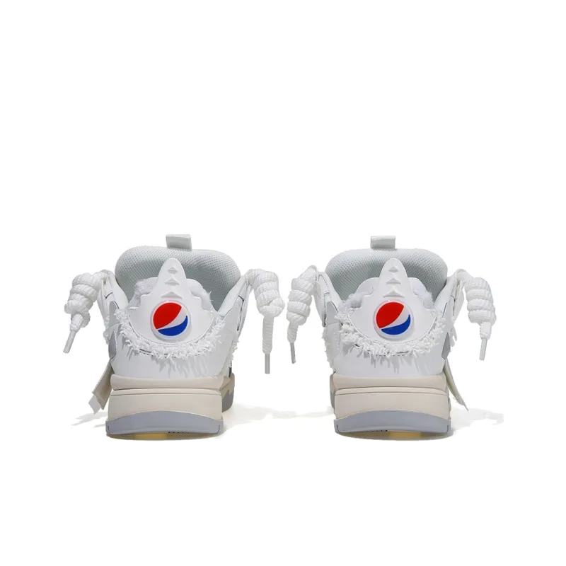 Pepsi Jelly Color Series Skateboard Shoes Unisex Low Top Denim Blue-3