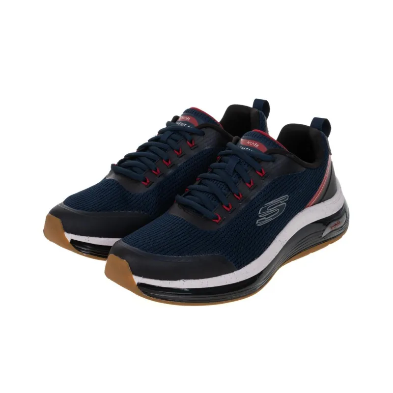 Skechers Arch Fit ELEMENT AIR Durable Breathable Low-Top Running Shoes Men's Blue-2