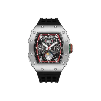 HANBORO Automatic Mechanical Movement Watch Men's Watches Cut-Out Dial HBR916-BH