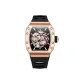 HBR991-Rose Case Black Strap
