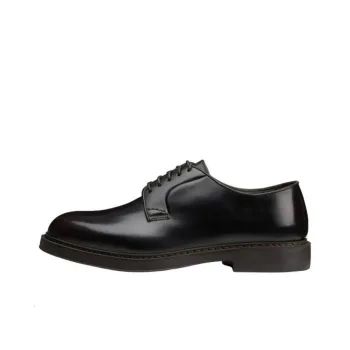 DOUCAL'S Round Toe Lace Up Derby Shoes