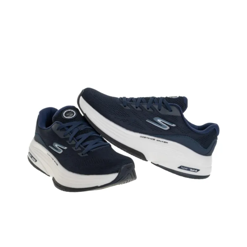 Skechers Go Walk Distance Walker Durable Breathable Low Top Running Shoes Men's Blue-3