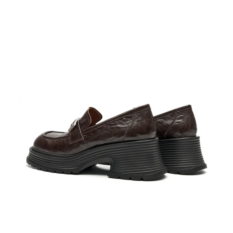 EBLAN Loafers Women's Brown-3