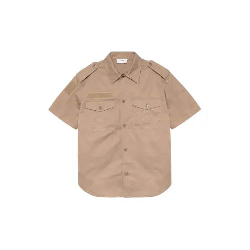 CELINE Shirts Men Beige