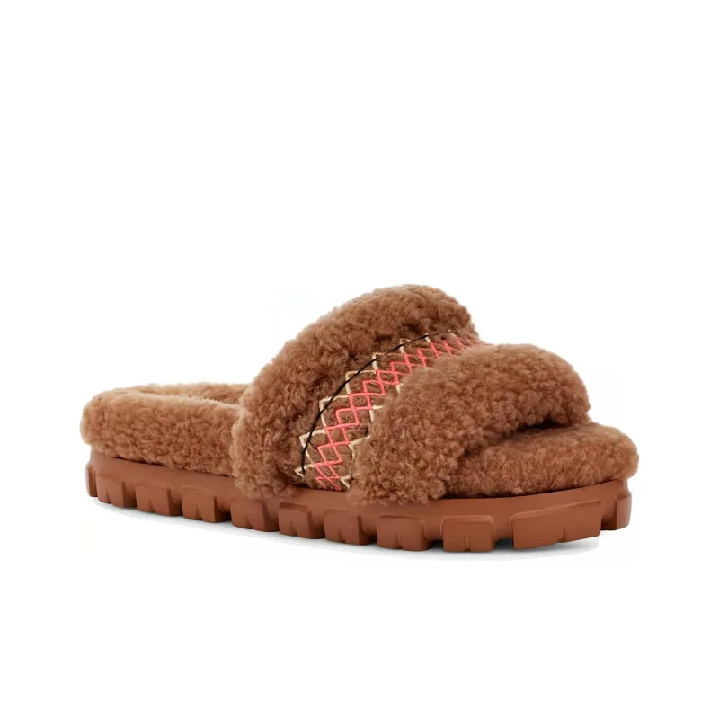 UGG Slide Slippers Women's Hardwood Color-2