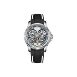 Silver Blue Dial Black Printer Ribbons