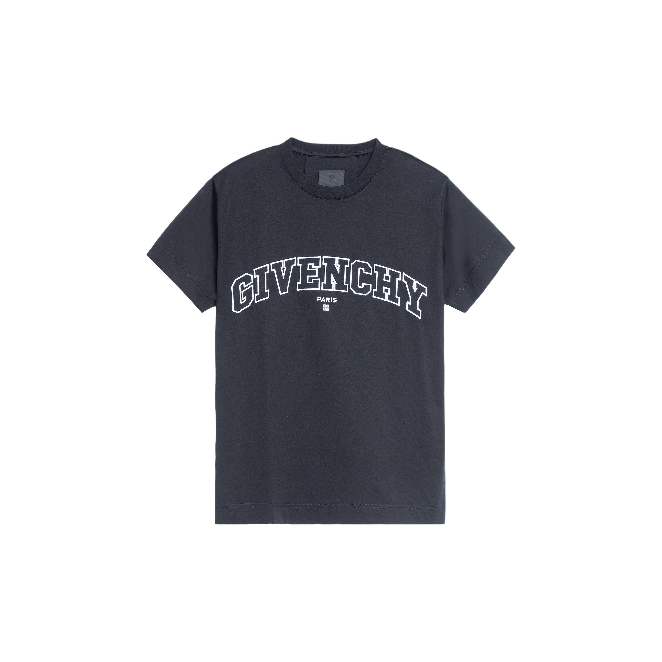 Givenchy College T shirt Men Black POIZON