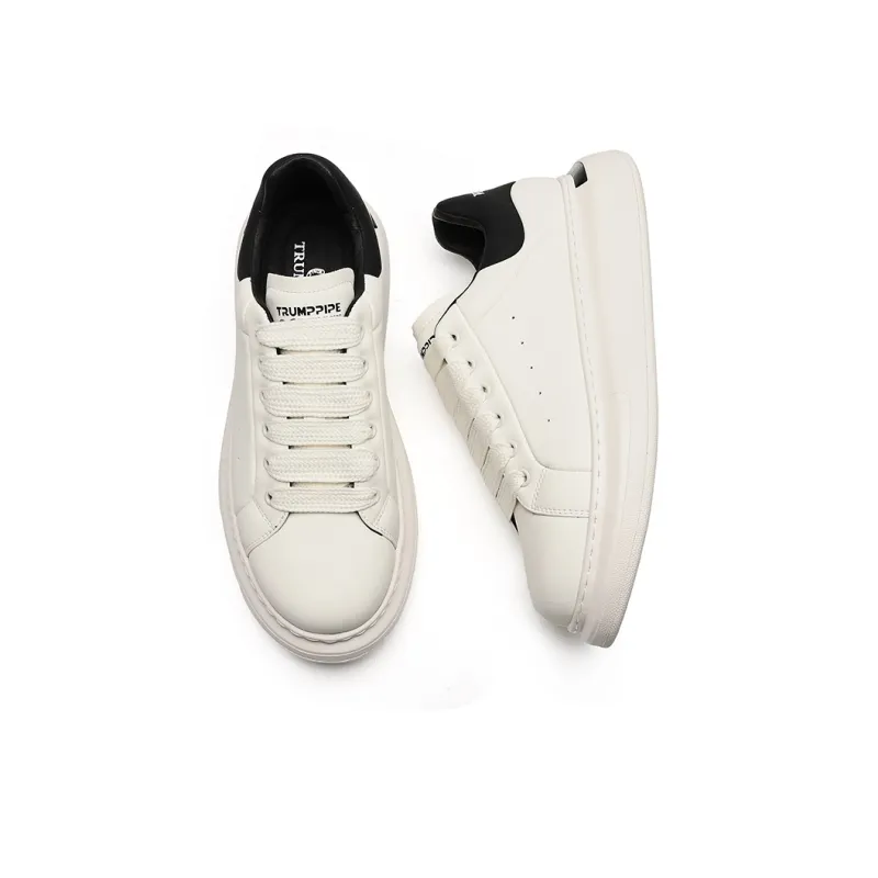 TRUMPPIPE Anti Slip And Wear Resistant Height Increasing Low Top Skateboard Shoes Men's-9