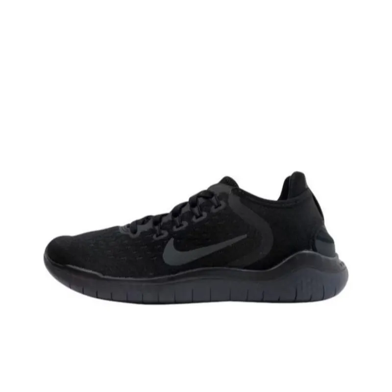 Nike Free Rn 2018 Black Women's-0
