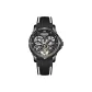 Black Dial Black Strap