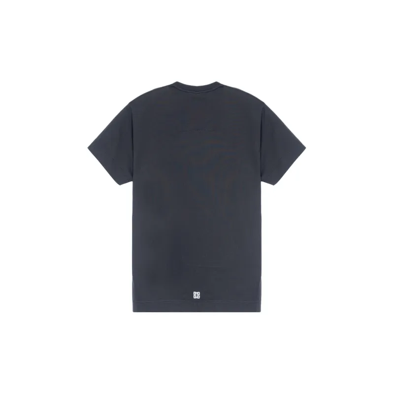 Givenchy Classic Fit College Embroidery T Shirt-1