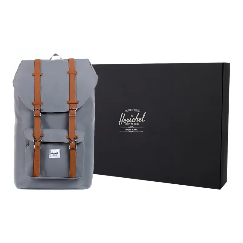 Herschel Polyester Travel Bags Backpack Unisex Retreat Asphalt Gray-0