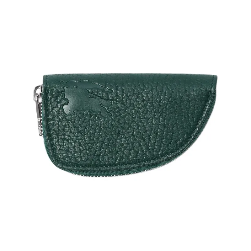 Burberry Leather Coin Storage Bag Men's Vine Green-0