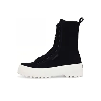 SUPERGA Abrasion Resistant High Top Casual Shoes Women's Black