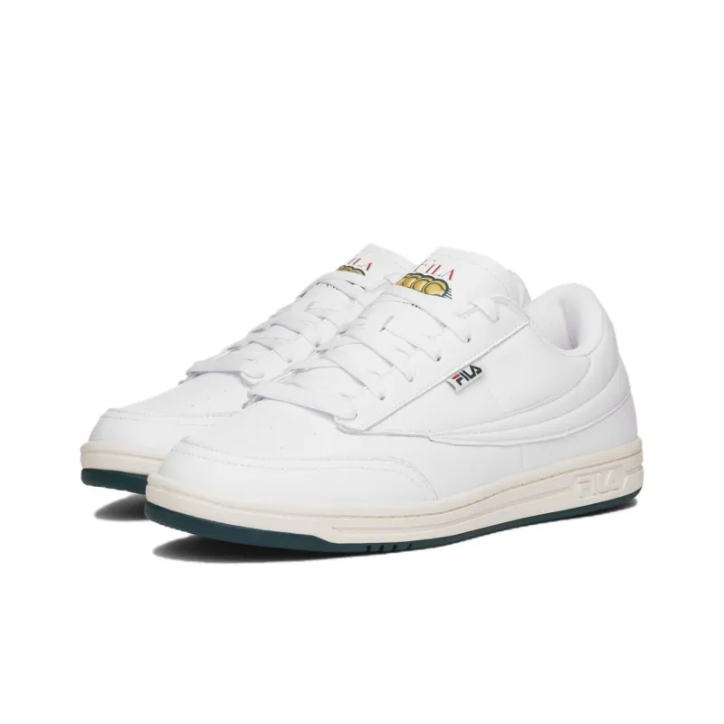 FILA Tennis 88 Durable Breathable Low Top Skateboard Shoes Men's White-2